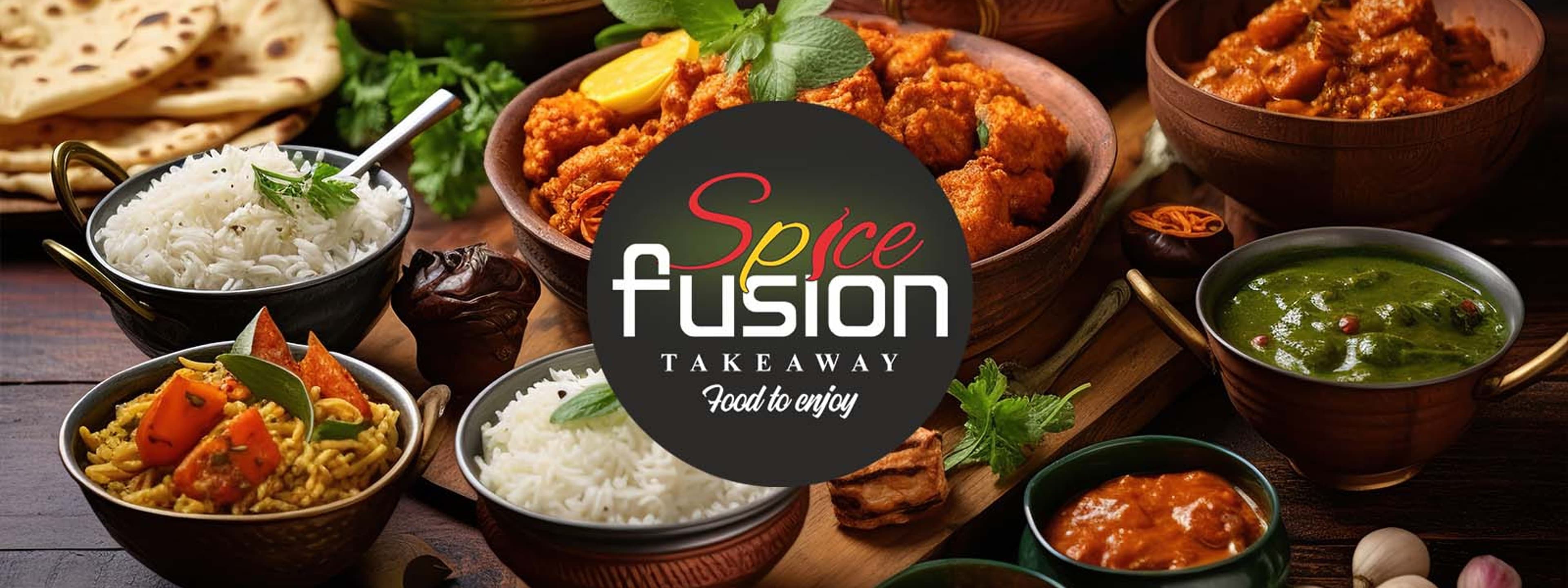 Spice Fusion takeaway dishes